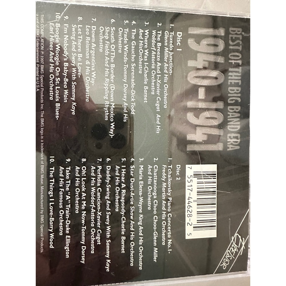 Best of the Big Band Era 1940-1941 2 CD Set Excelsior Compilations - Picture 5 of 7